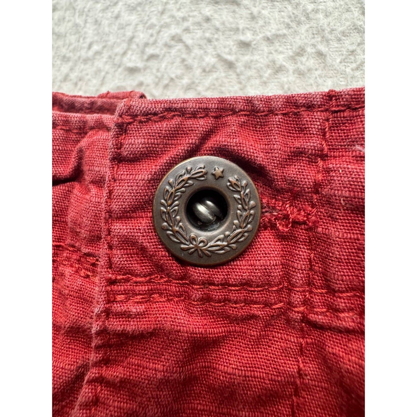 Polo Ralph Lauren Red Cargo Shorts 2/2T Lightweight Cotton #9109