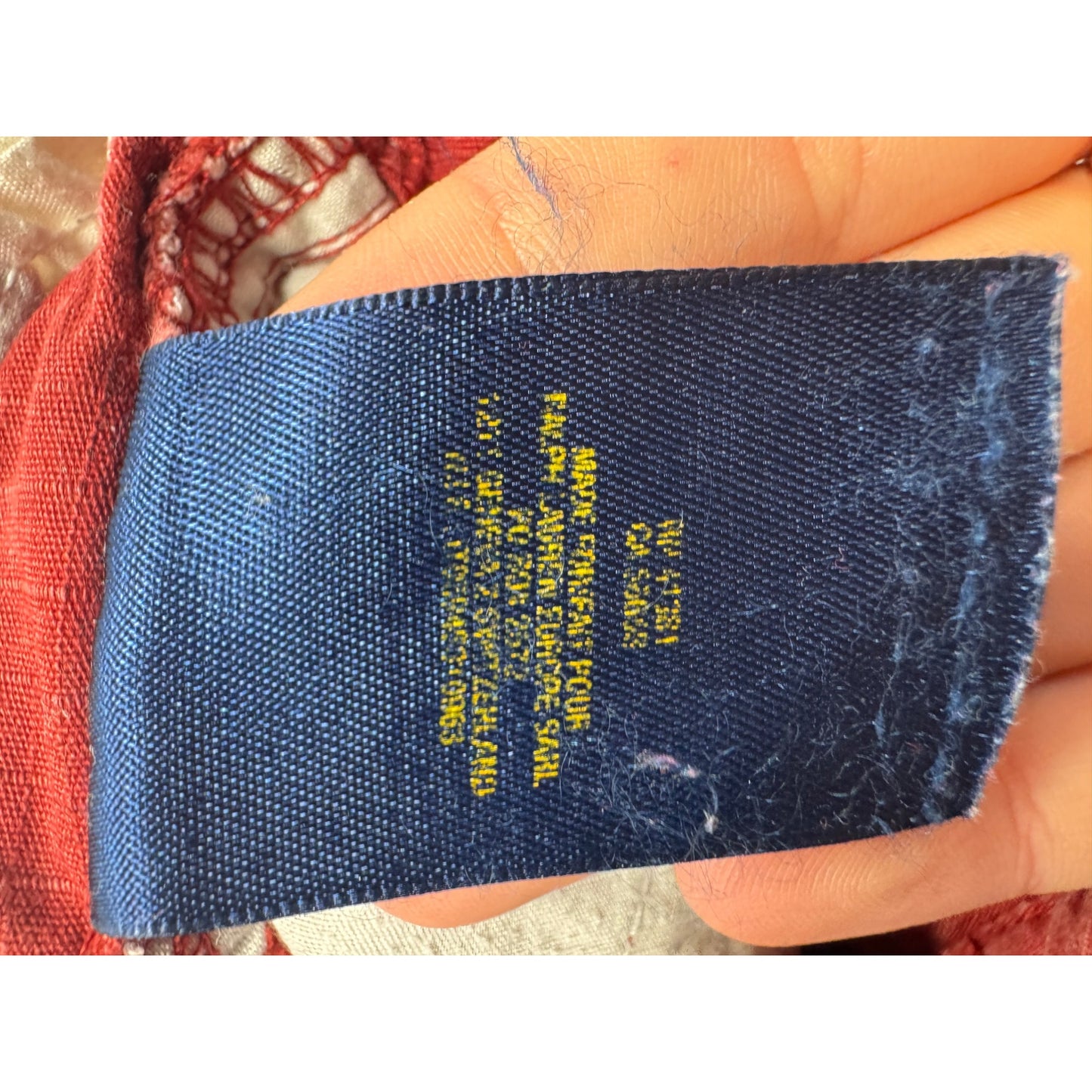 Polo Ralph Lauren Red Cargo Shorts 2/2T Lightweight Cotton #9109