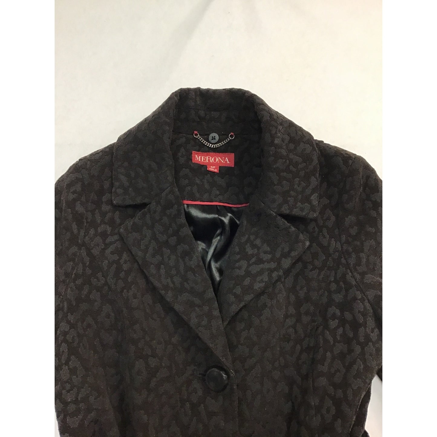 Women’s Leopard Print Dress Coat