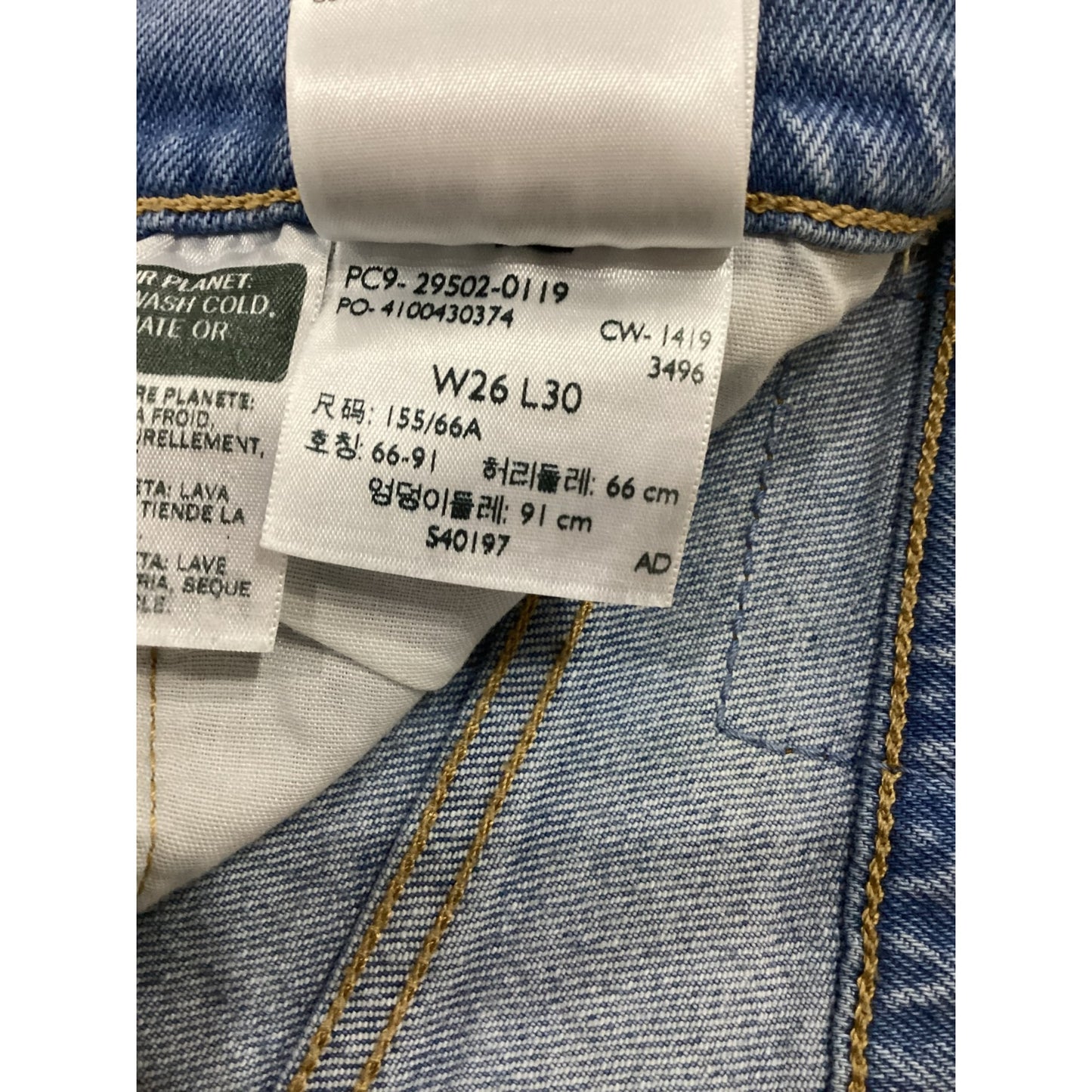 Levi Strauss 501 Jeans