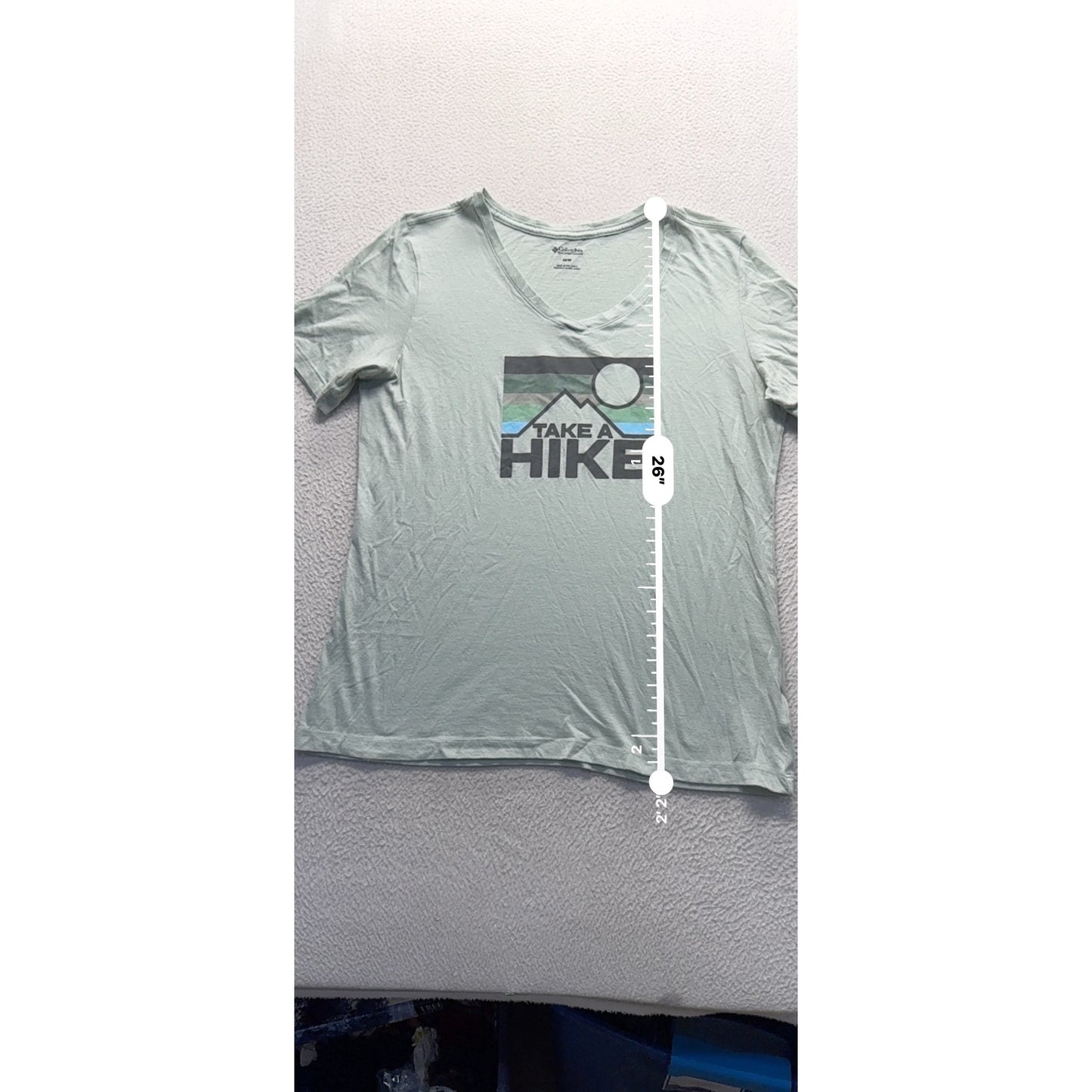 Columbia "Take A Hike" Graphic T-Shirt  Short Sleeve #297B