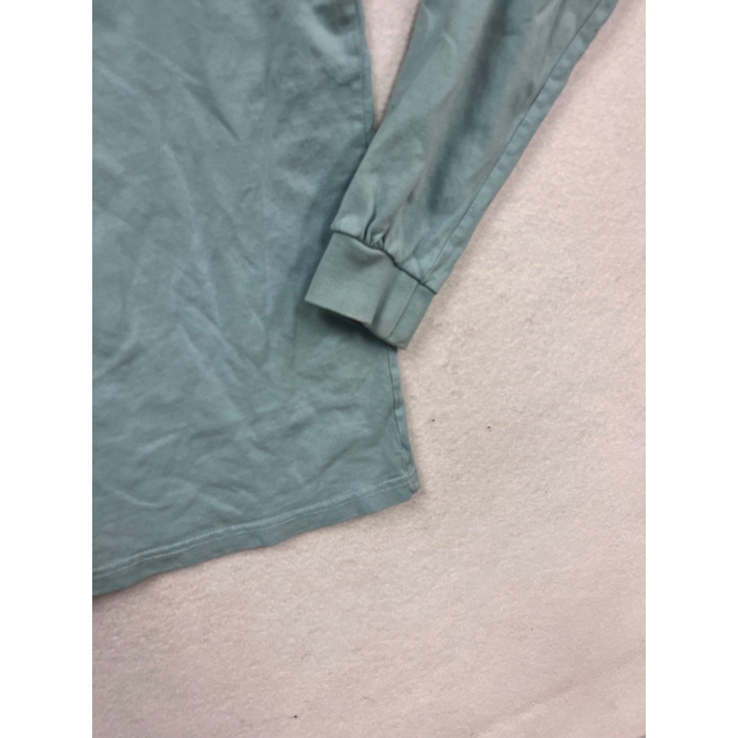 Ivory Ella Long Sleeve Pocket Tee M Elephant Design #235A