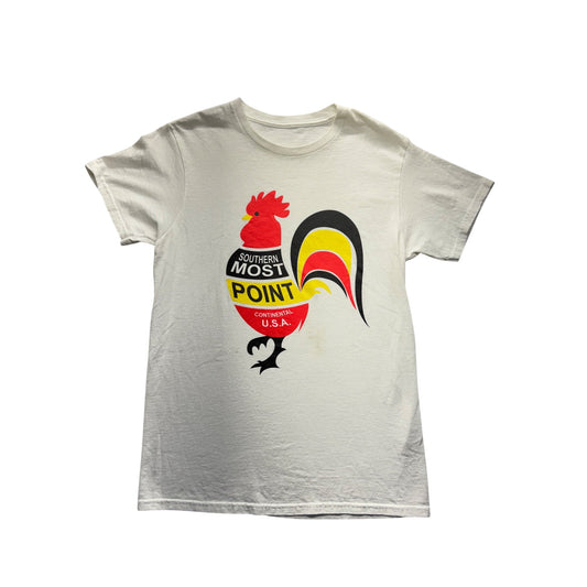 Southernmost Point Rooster Graphic T-Shirt #7681