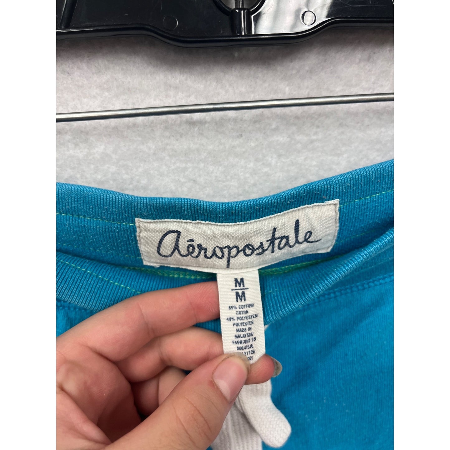 Aeropostale Blue Lounge Shorts M #590A