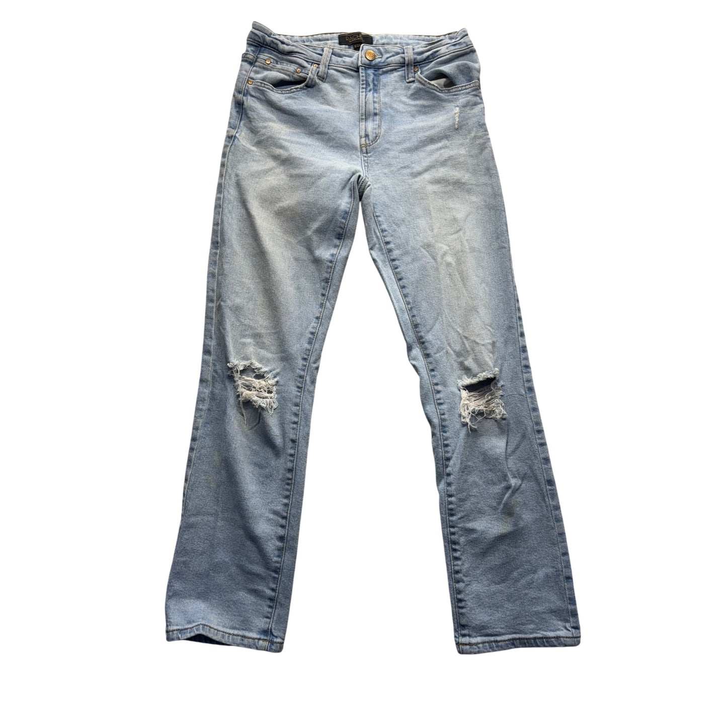 Rachel Roy Light Wash Distressed Bootcut Jeans Size 8/29 309B