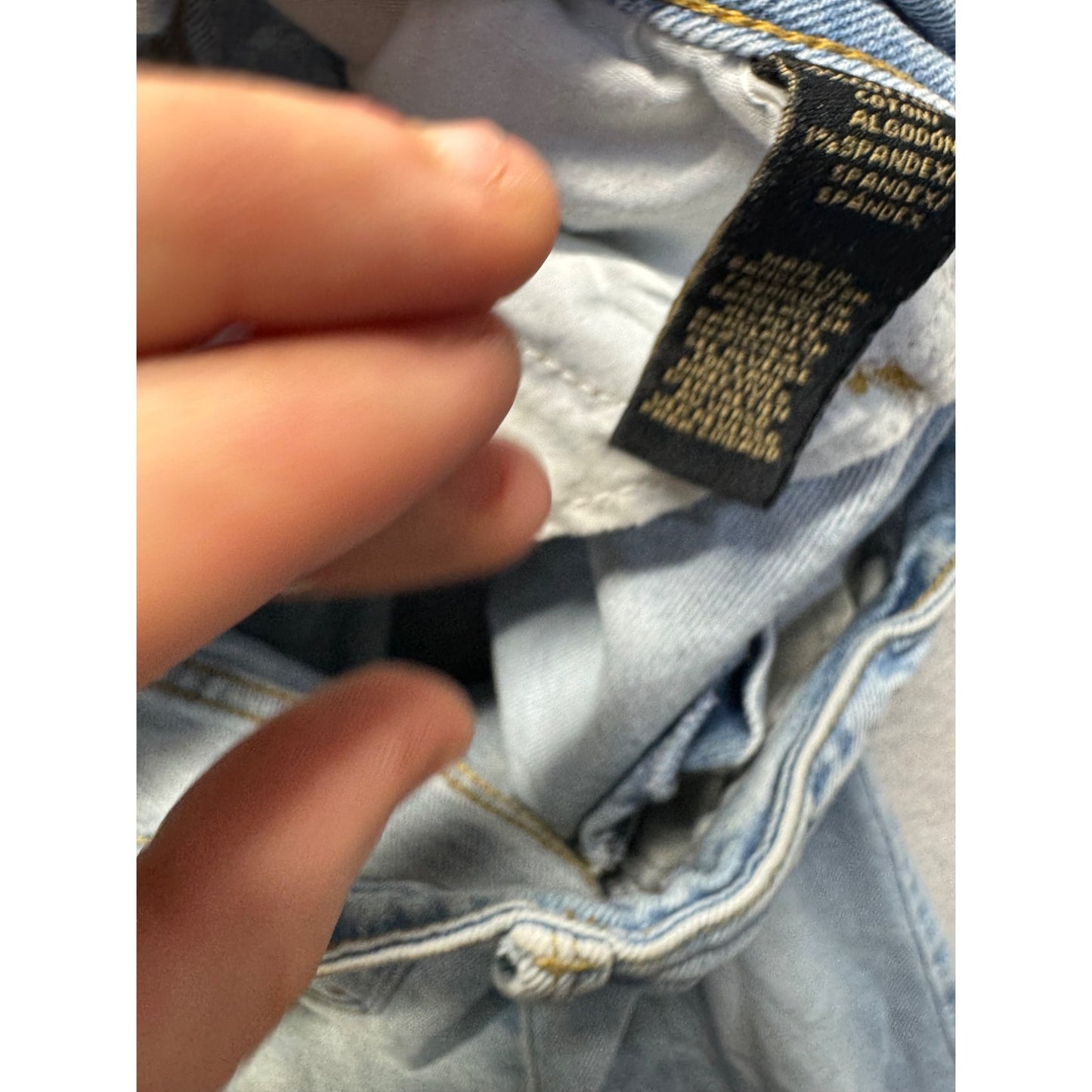 Rachel Roy Light Wash Distressed Bootcut Jeans Size 8/29 309B