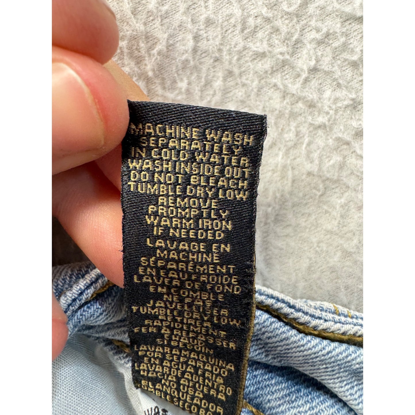 Rachel Roy Light Wash Distressed Bootcut Jeans Size 8/29 309B