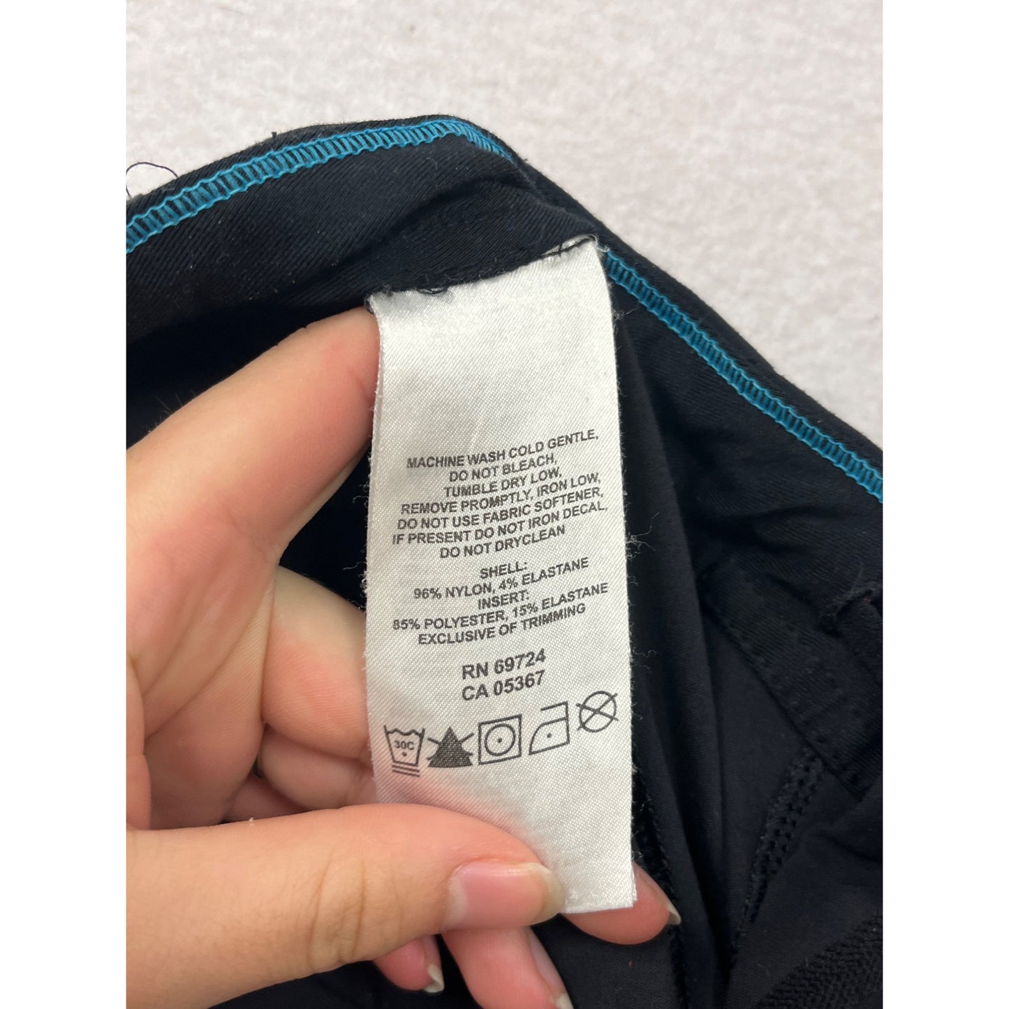 Columbia Womens Omni-Shield Advanced Repellency Black Drawstring Pants Size 4 #8917