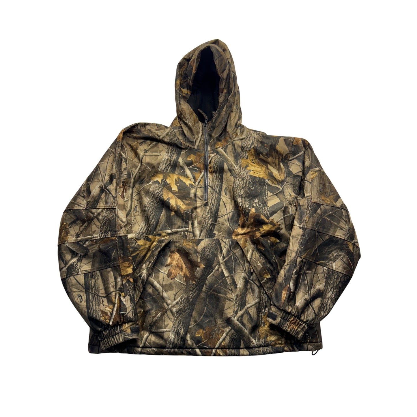 HFC Equipment Waterproof Hooded Camo Jacket XL 100% Polyester Hunting #9510