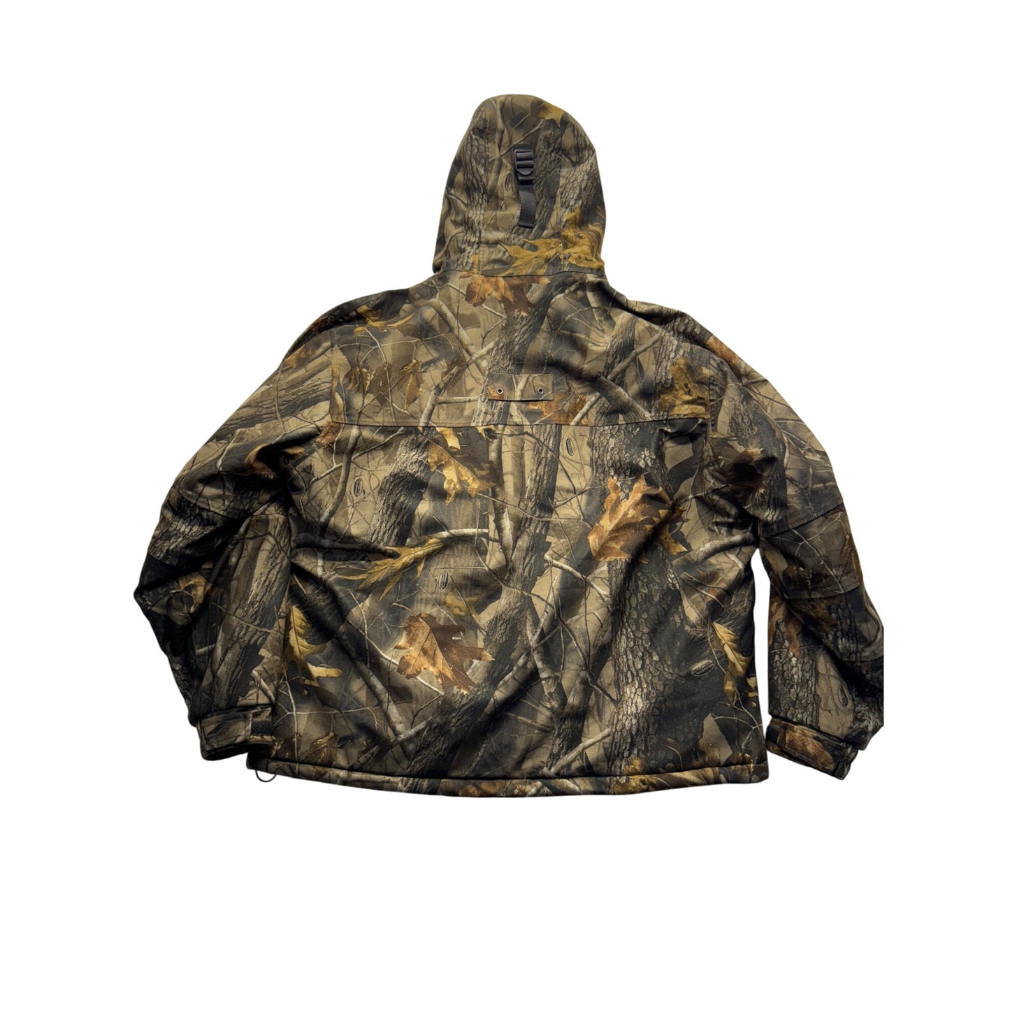 HFC Equipment Waterproof Hooded Camo Jacket XL 100% Polyester Hunting #9510