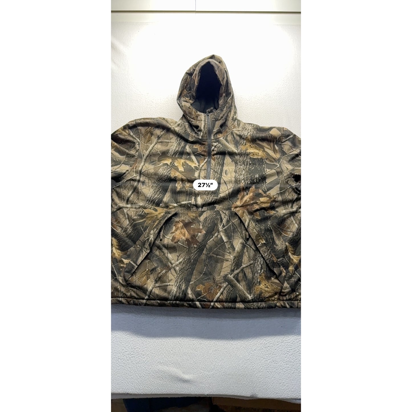 HFC Equipment Waterproof Hooded Camo Jacket XL 100% Polyester Hunting #9510