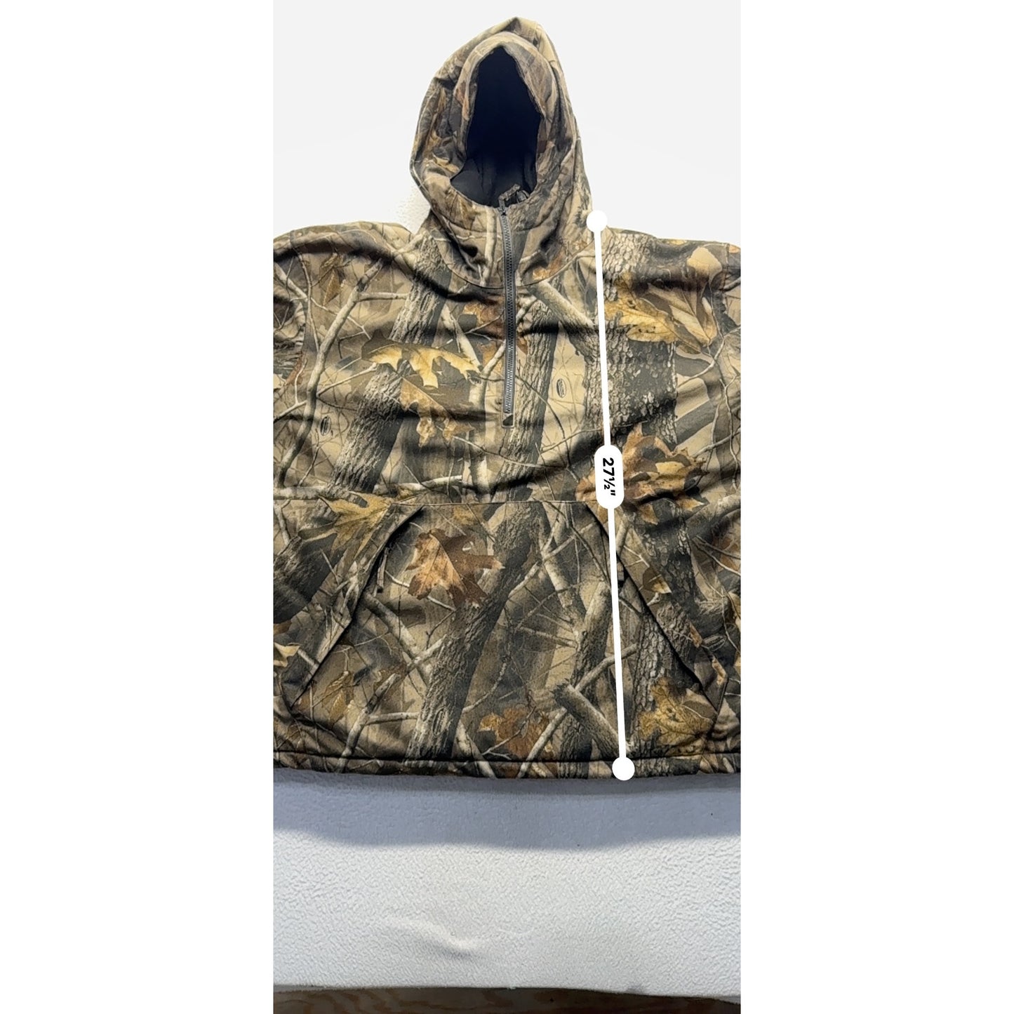 HFC Equipment Waterproof Hooded Camo Jacket XL 100% Polyester Hunting #9510