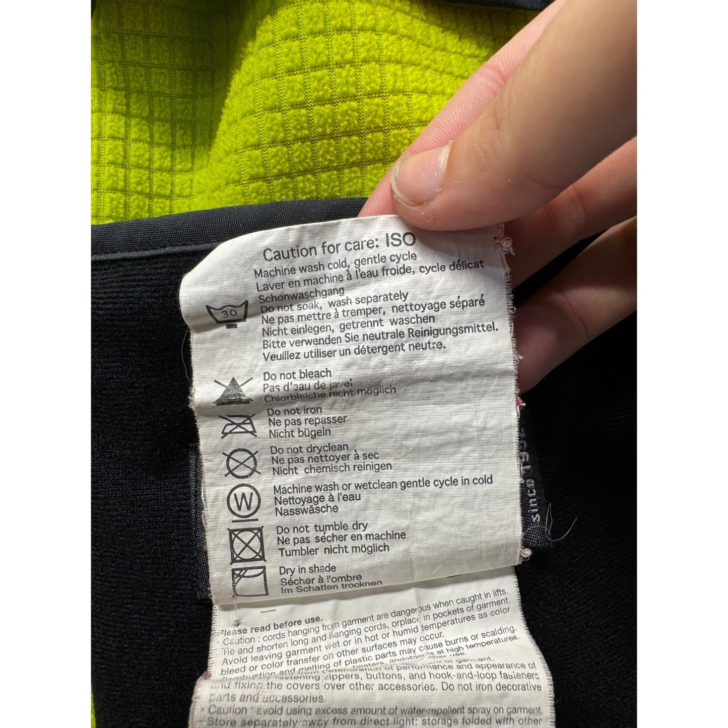 Phenix Red Hooded Jacket With Green Accents & Zippered Pockets #9425