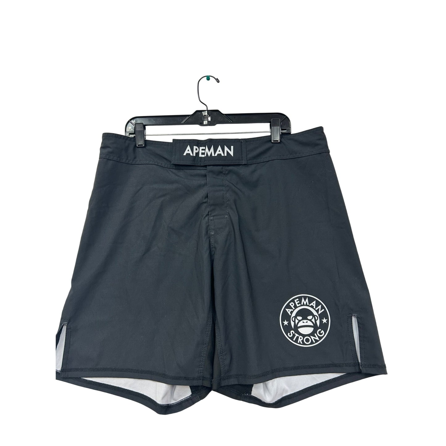 Apeman Strong Mens Black Training Shorts #6131