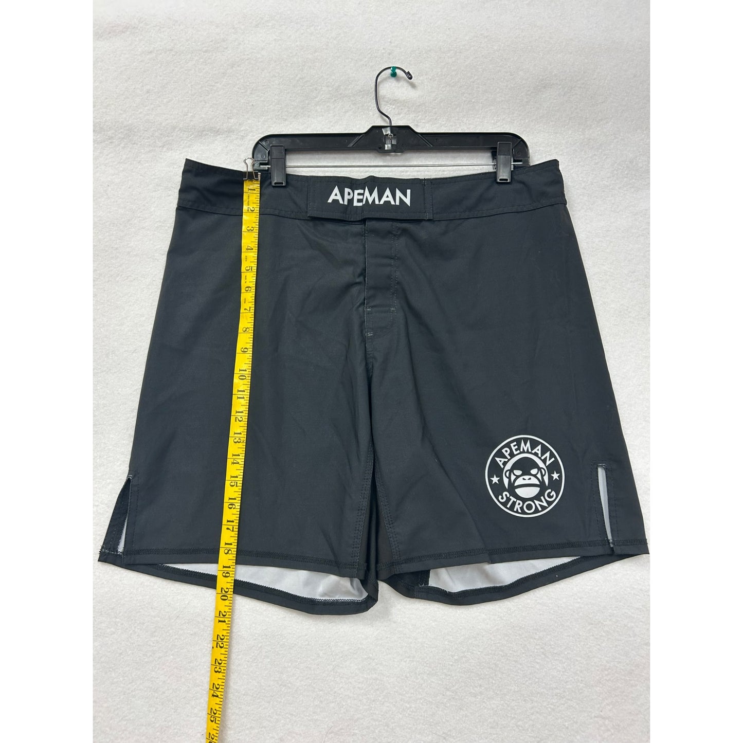 Apeman Strong Mens Black Training Shorts #6131