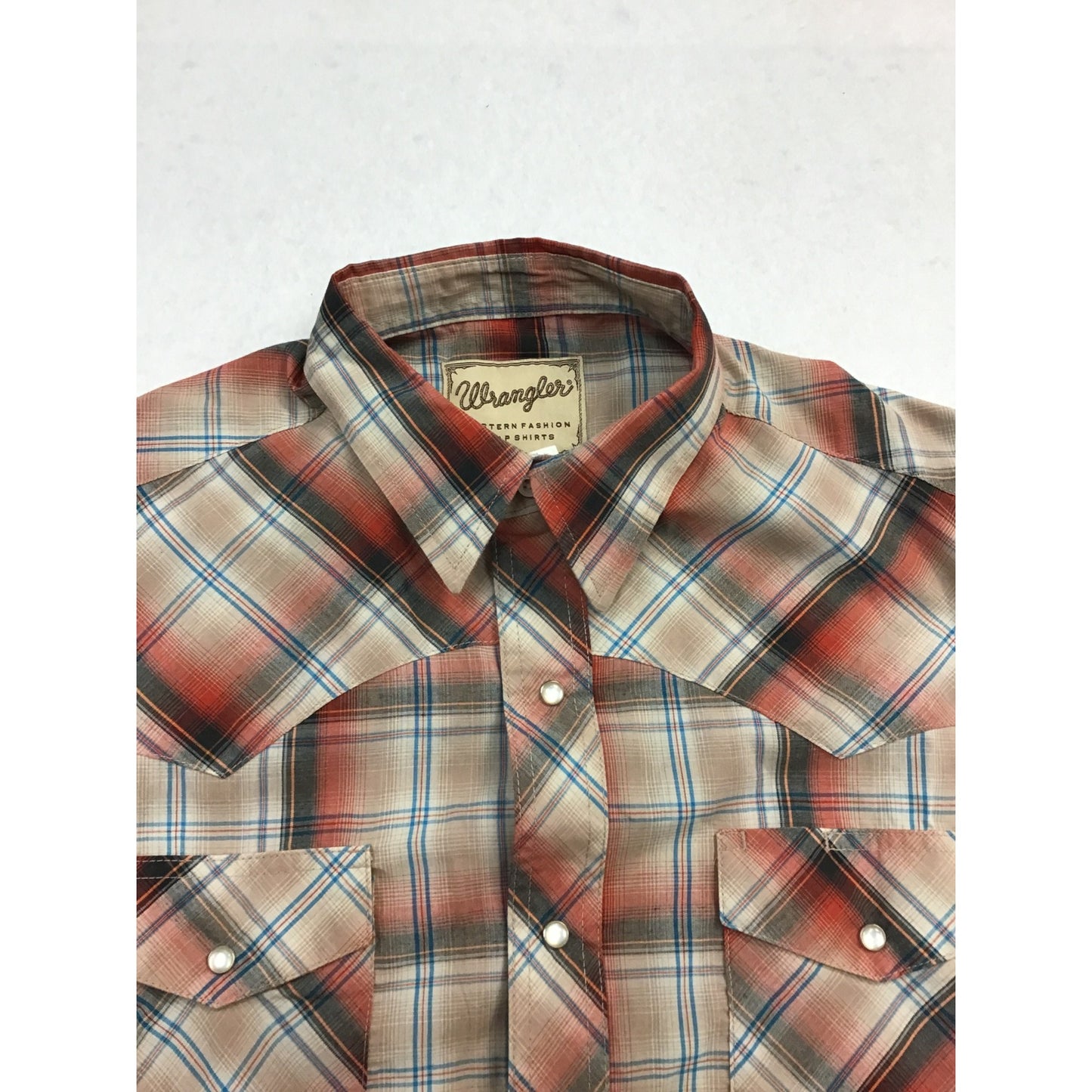 Mens Wrangler Snap Shirt