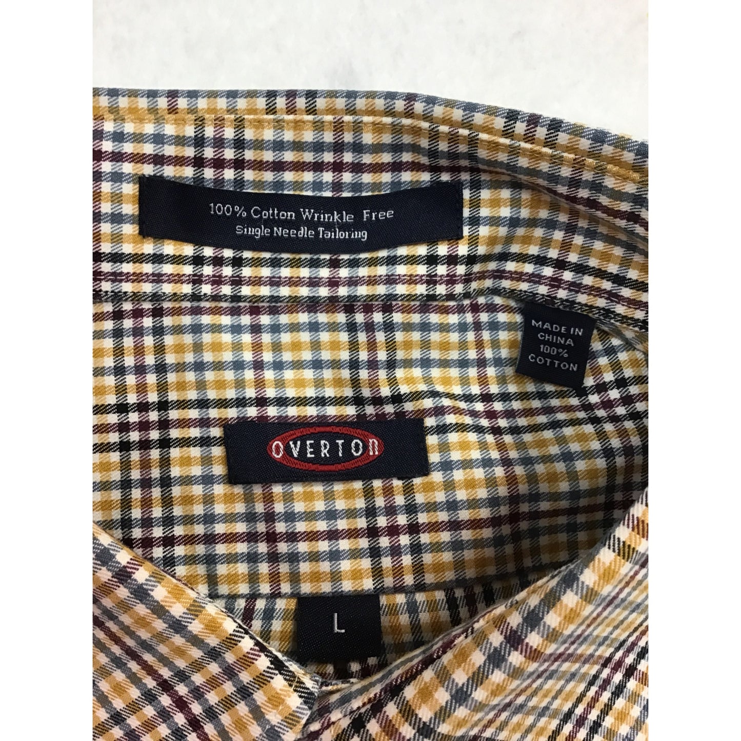 Men’s Plaid Button Up