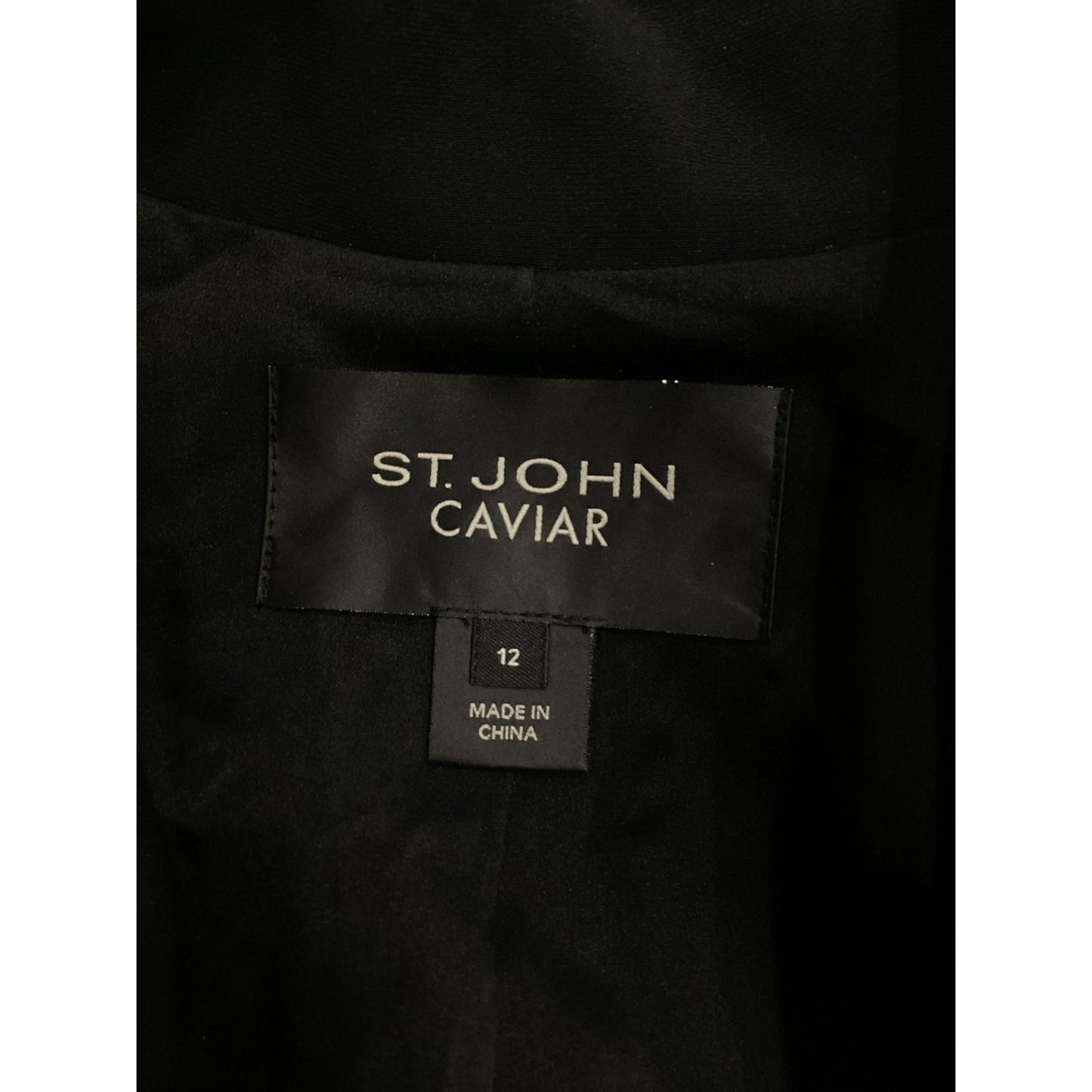 St. John Cavier Open Face Blazer