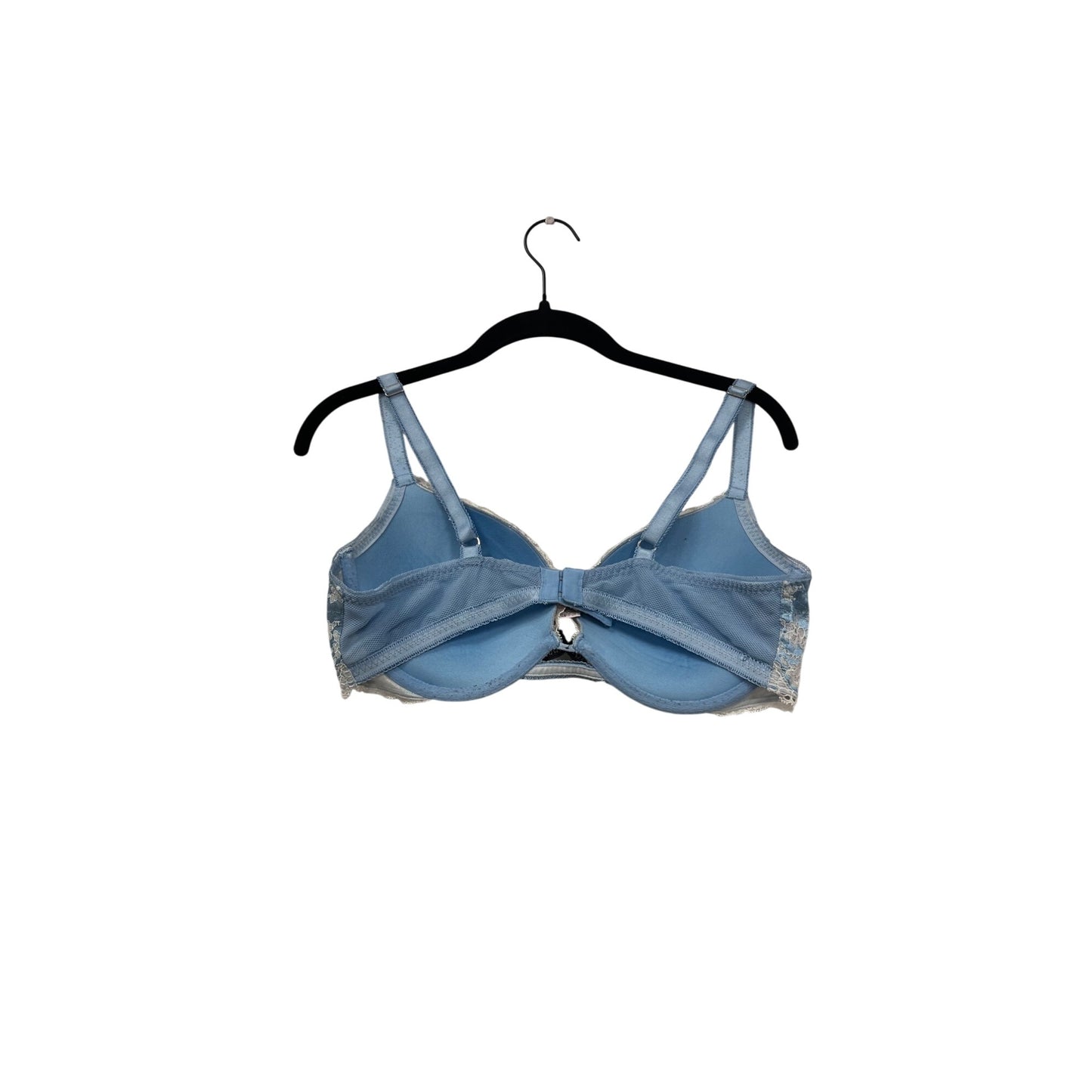 Victorias Secret Light Blue Lace Underwire Bra Women’s 34C #8091