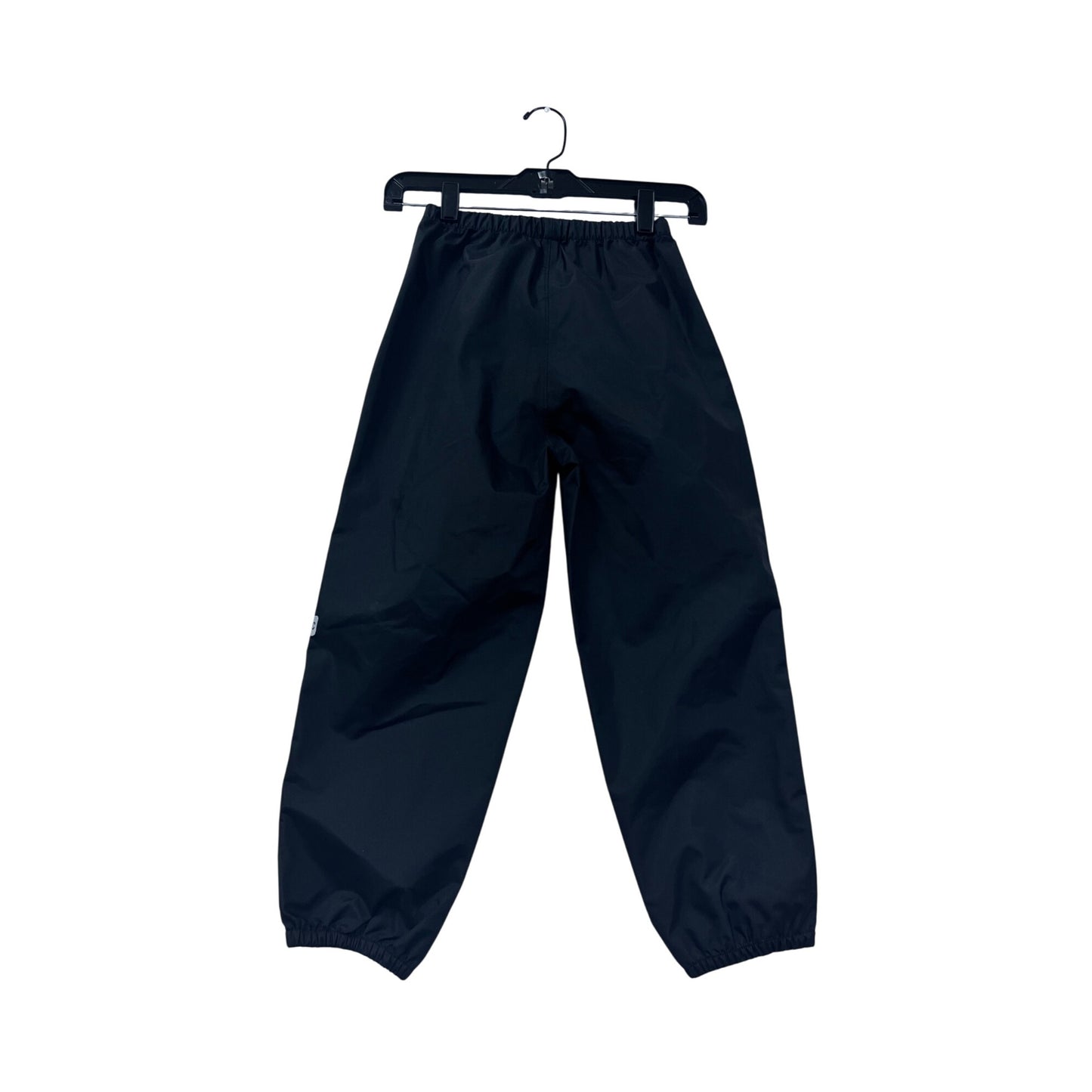 MEC Black Waterproof Nylon Rain Pants Size 7 #8466