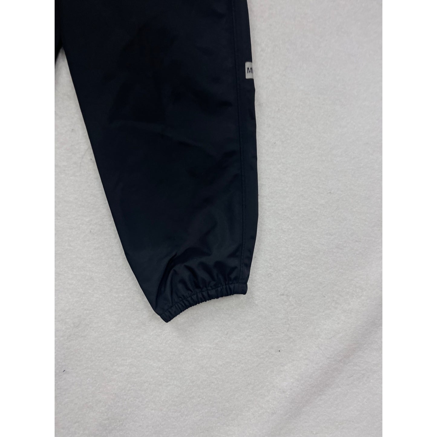 MEC Black Waterproof Nylon Rain Pants Size 7 #8466