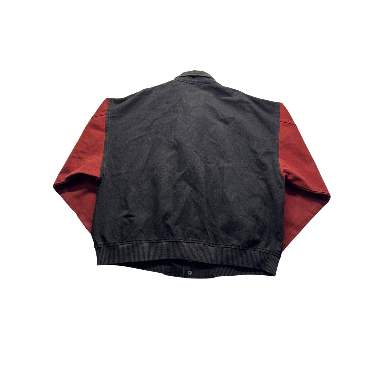 Vintage Integrity By Marvin iD Wear Black & Red Varsity Jacket XX #9092