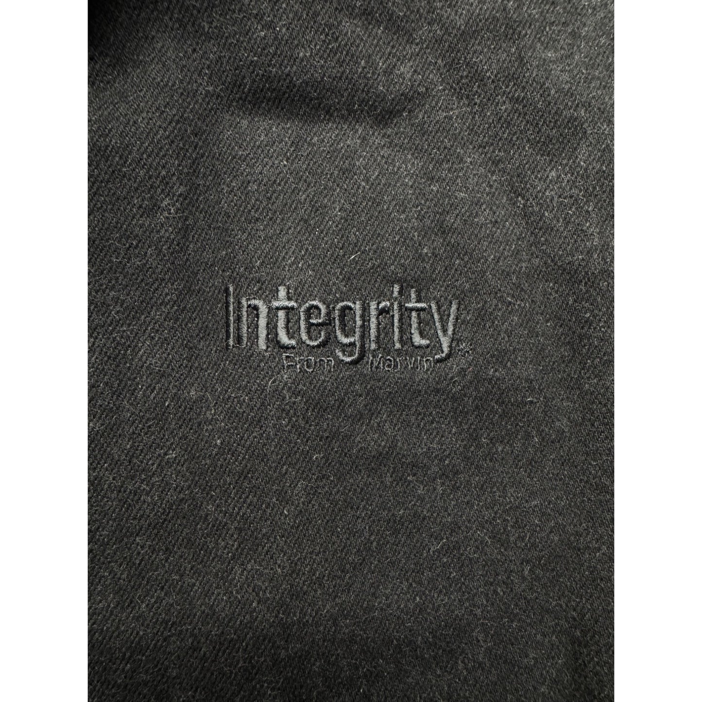 Vintage Integrity By Marvin iD Wear Black & Red Varsity Jacket XX #9092