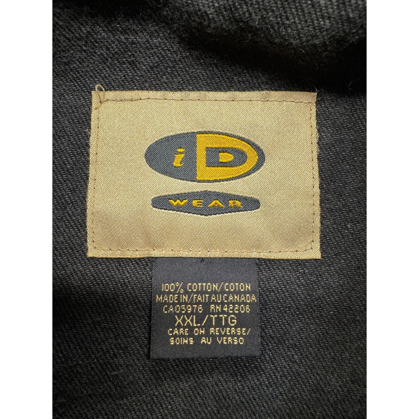 Vintage Integrity By Marvin iD Wear Black & Red Varsity Jacket XX #9092