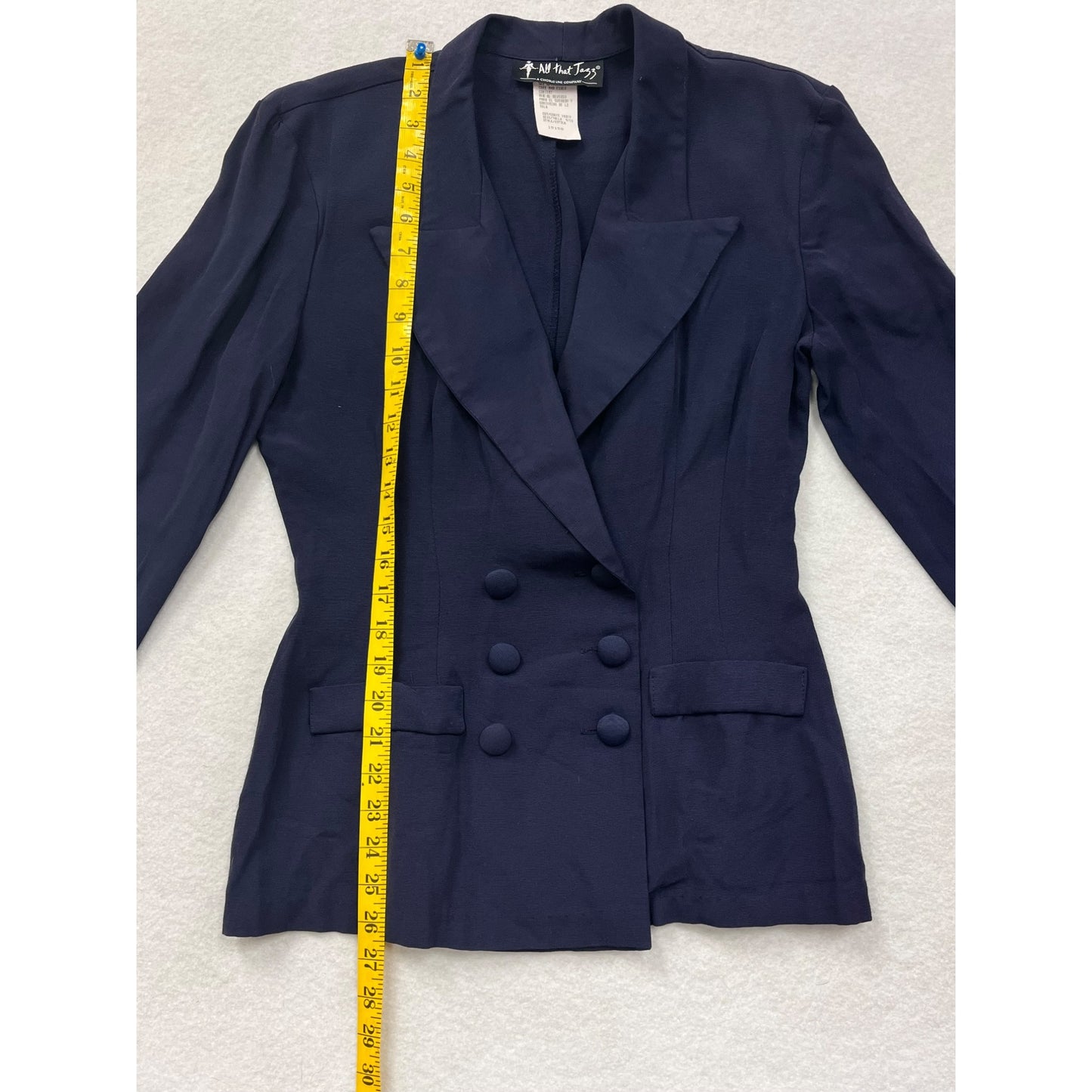 Women’s Vintage All That Jazz Navy Blazer #2830