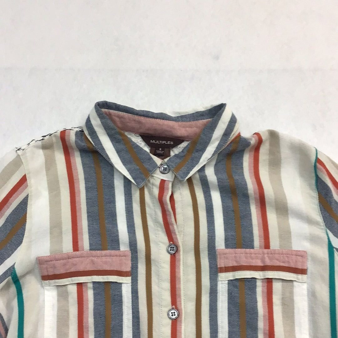 Women’s Striped Button Up