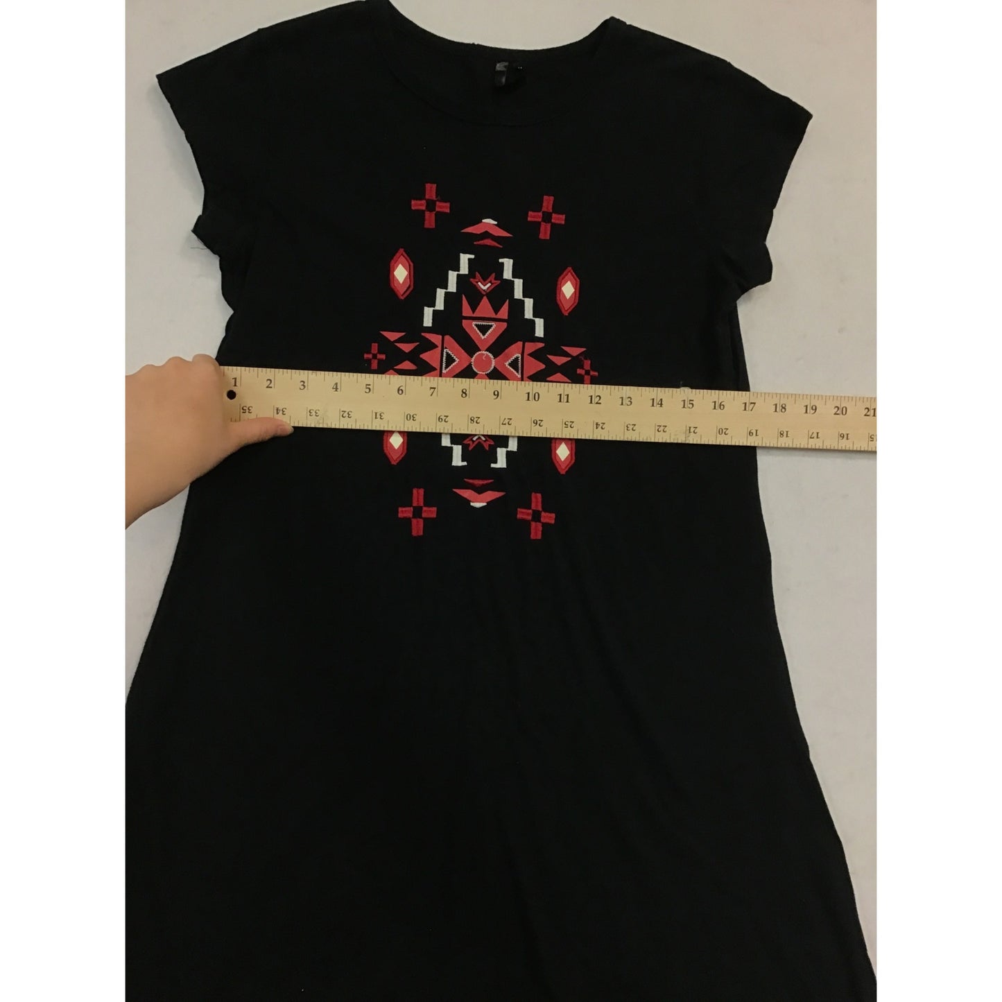 Women’s Aztec Print T-Shirt Dress