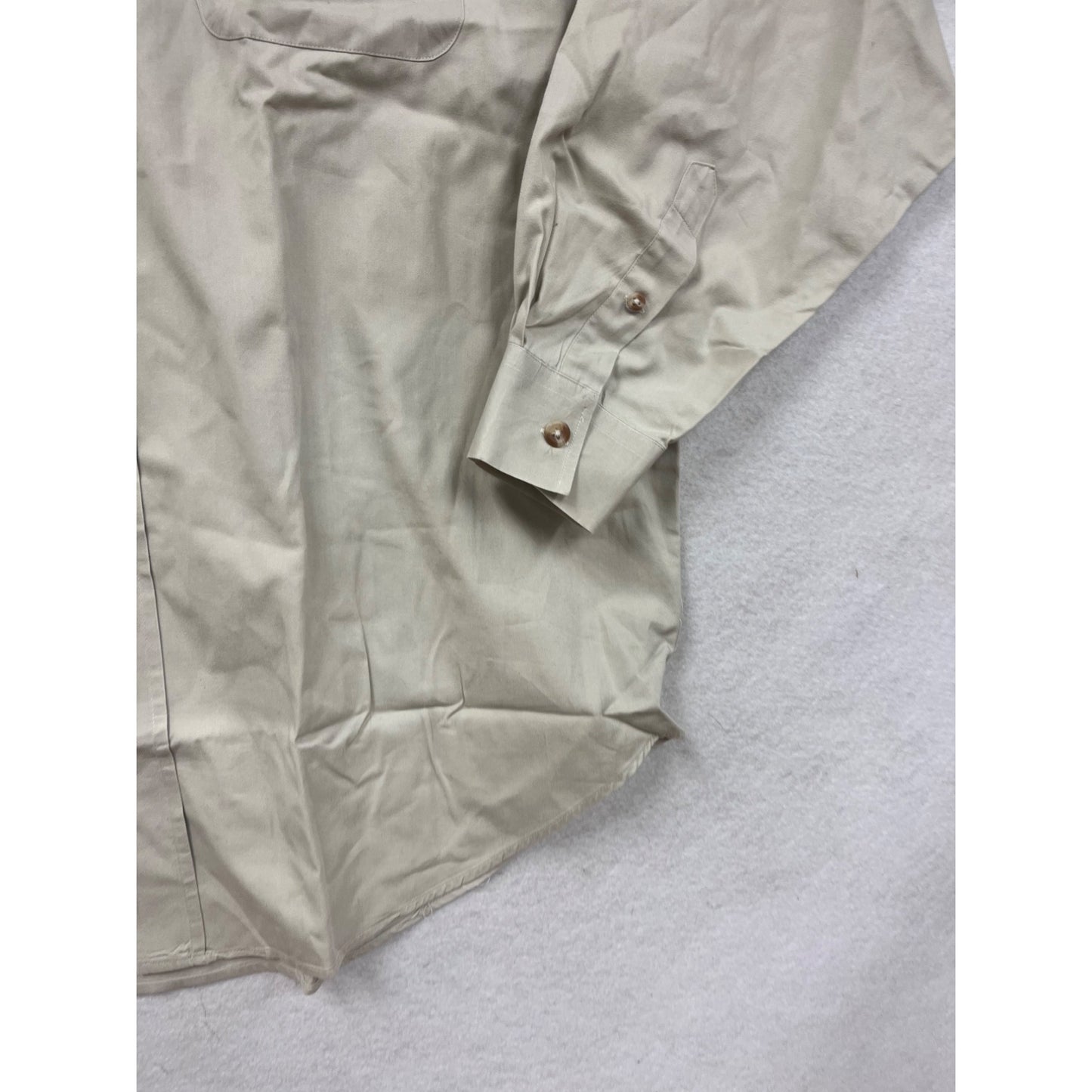 Alexander Julian Colours Beige Button-Up Shirt L #8817