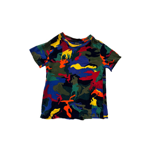 Polo Ralph Lauren Kids Camo T-Shirt Size YS #728A
