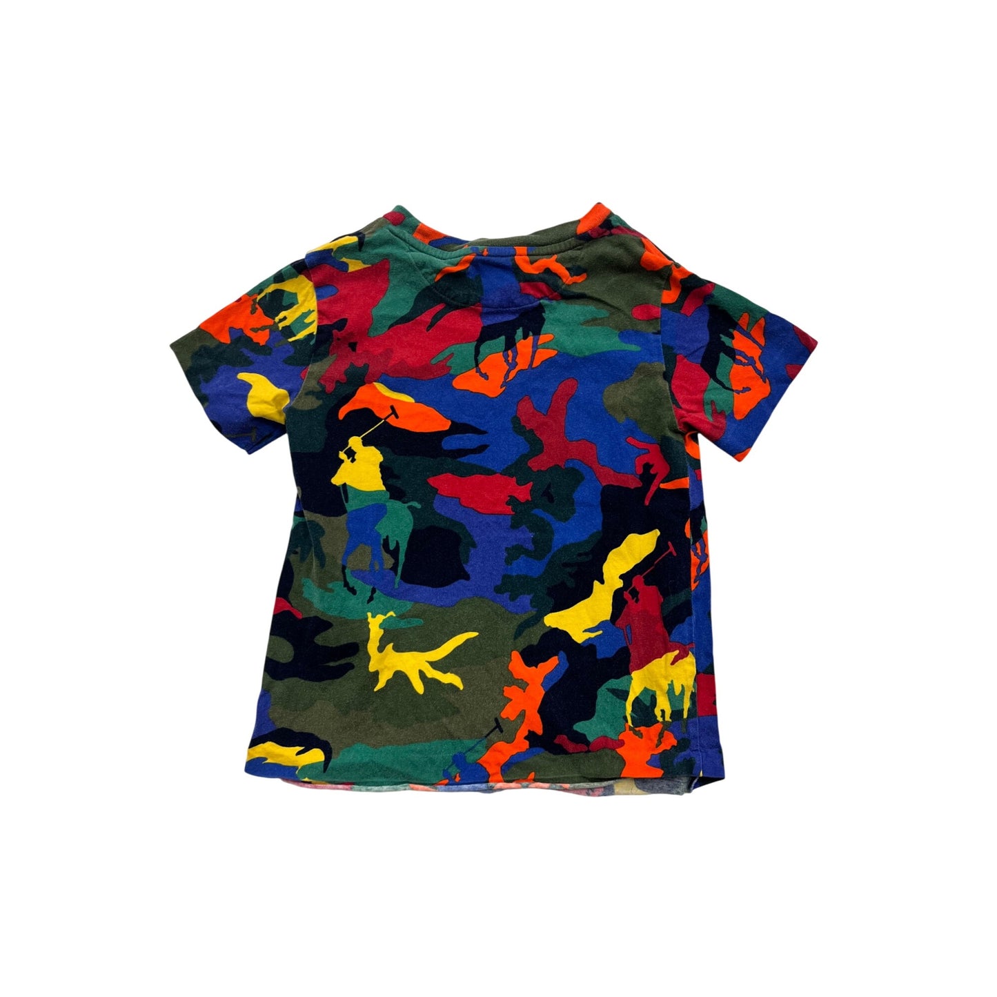 Polo Ralph Lauren Kids Camo T-Shirt Size YS #728A