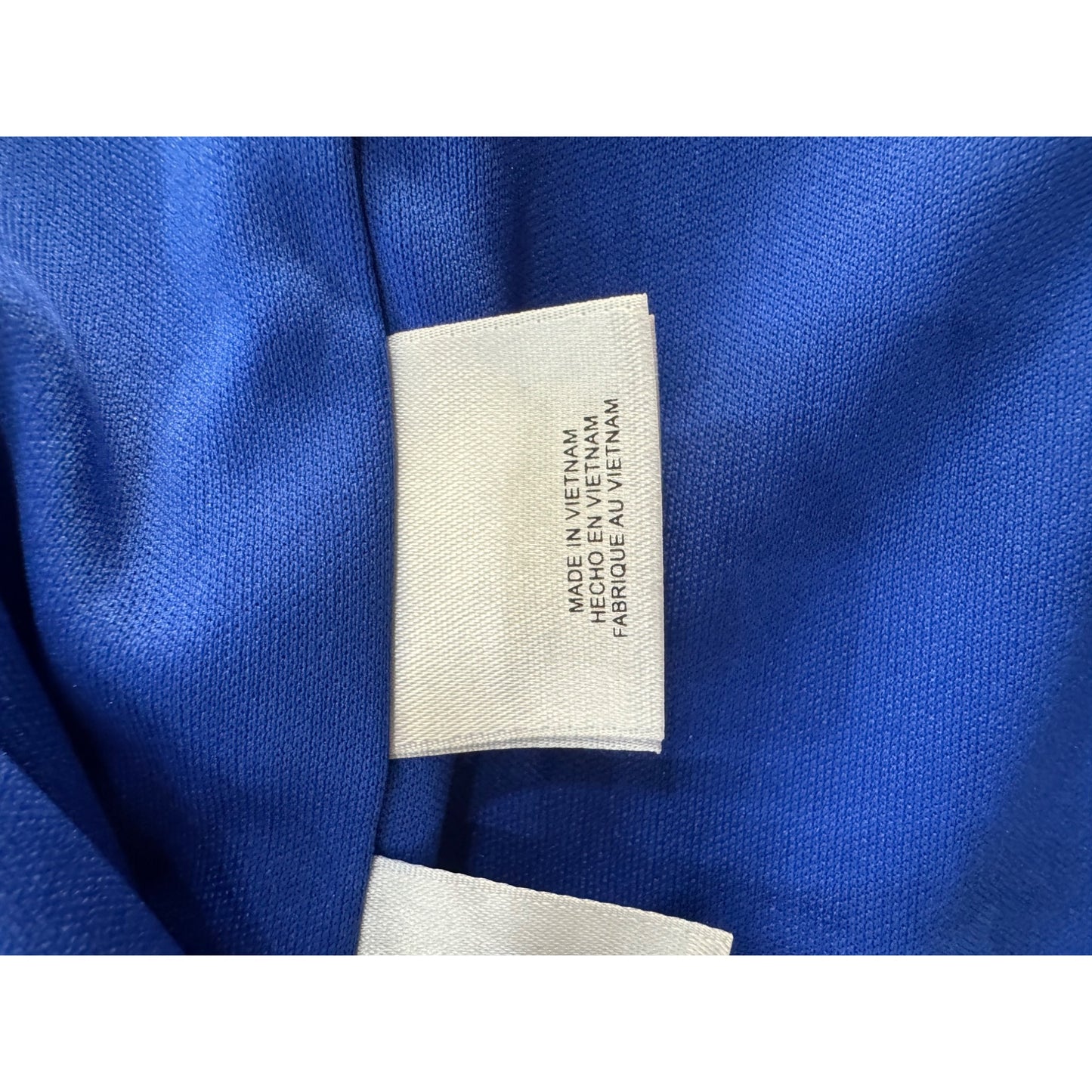 Kasper Geometric Print Open Front Jacket With Brass Button Size 6 #9419