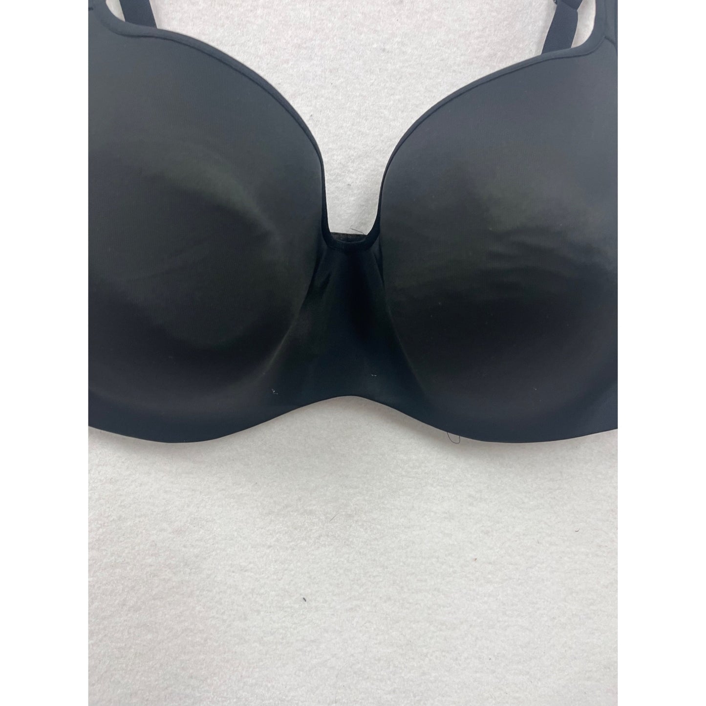 Cacique Black Back Smoothing Lightly Lined Bra 42DDD #8598