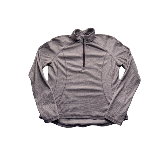 Avalanche Womens Quarter-Zip Pullover Top Polyester Blend Long Sleeve #7819