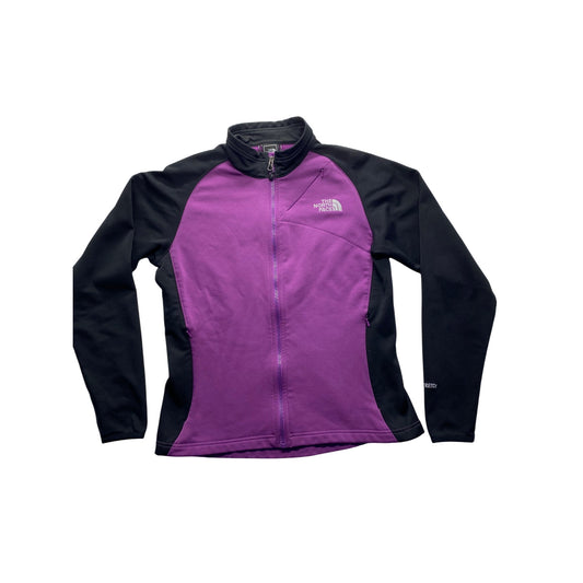 The North Face Womens Medium Purple & Black Zip-Up #7050
