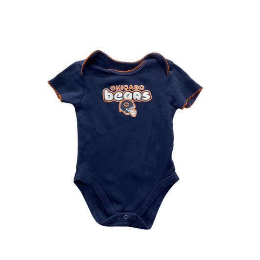 Chicago Bears Baby bodysuit 9M Navy Blue NFL #7317