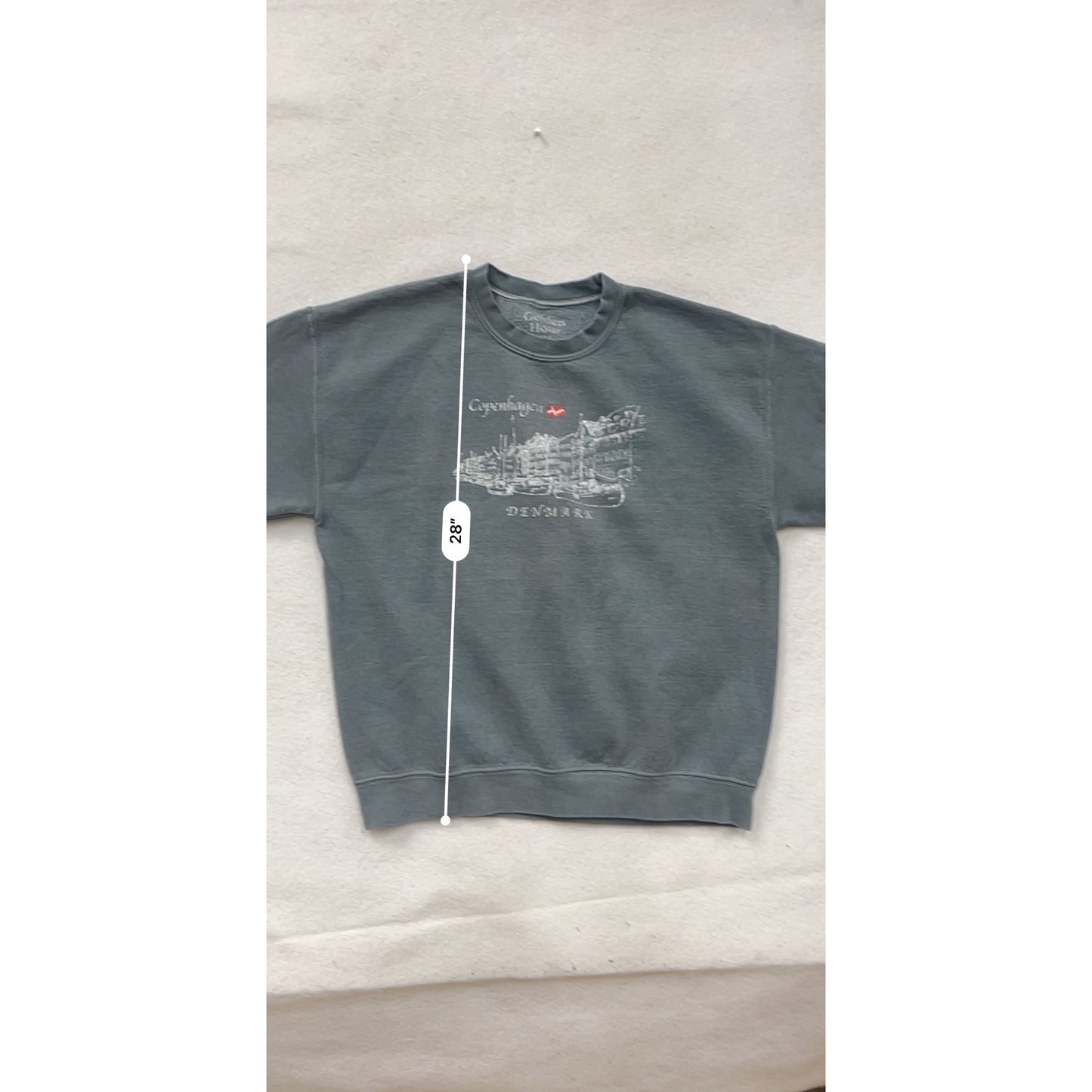 Copenhagen Denmark Graphic Sweatshirt M/L #8736