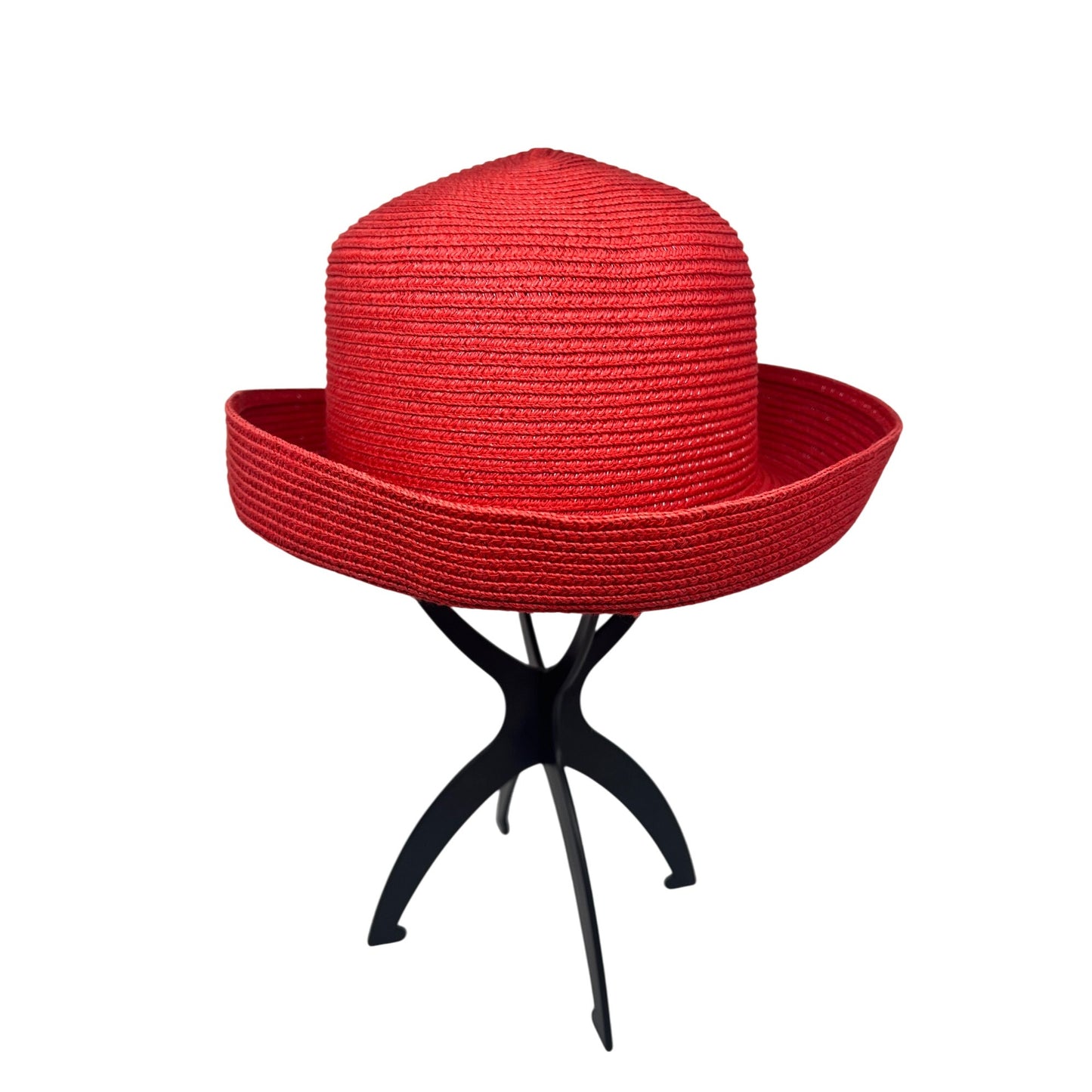 Women’s Vintage  Betmar New York Red Bucket Roll Up Hat