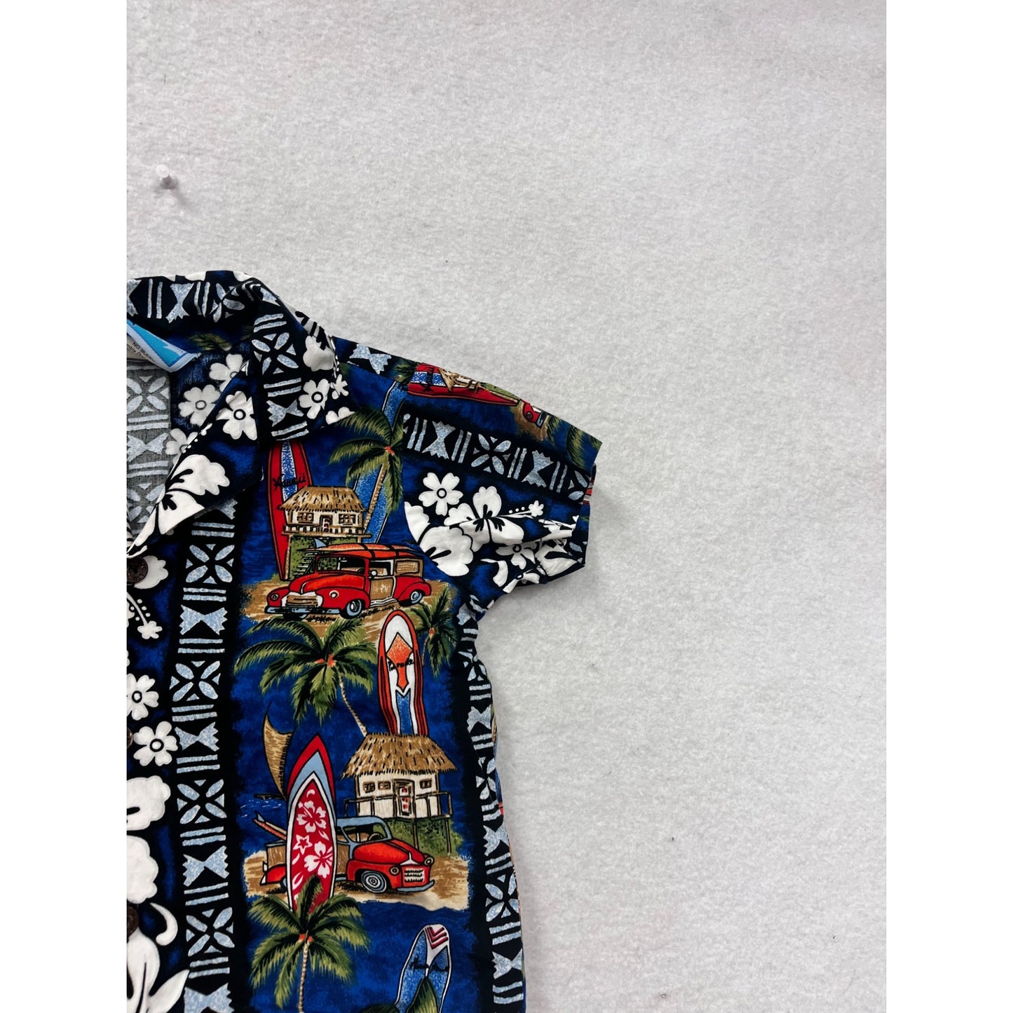 Boys Hawaiian Shirt & Shorts Set RJC 3T #8299