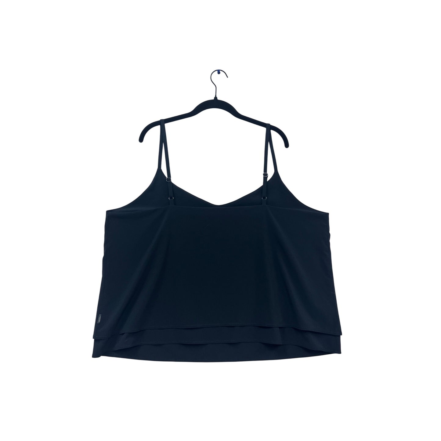 Eddie Bauer 2XL Black Sleeveless Camisole Top #523A