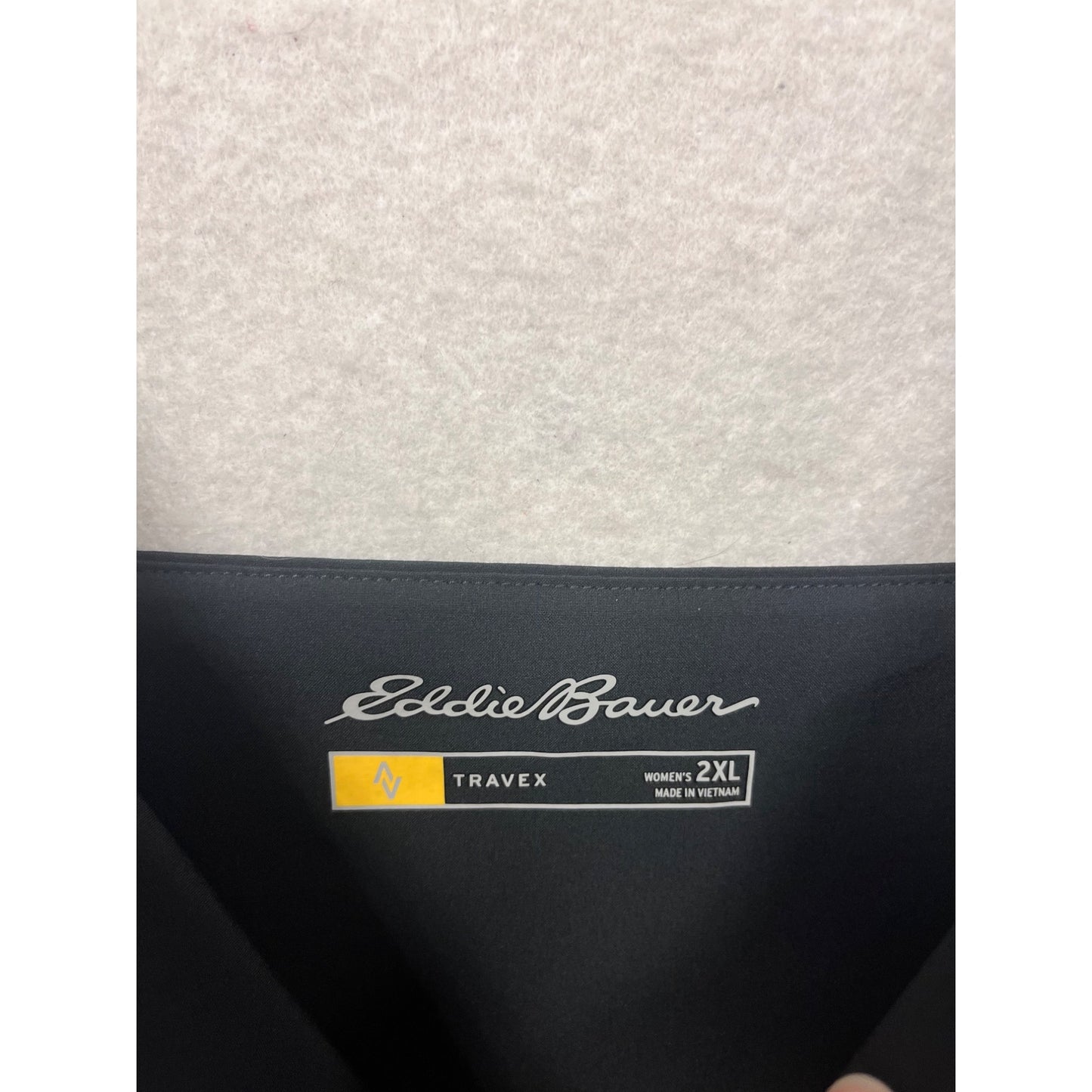 Eddie Bauer 2XL Black Sleeveless Camisole Top #523A