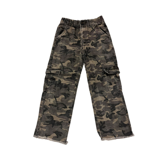 Adika Womens Camouflage Cargo Pants #6096
