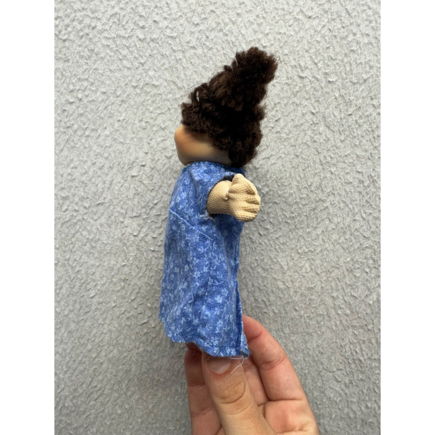 Cabbage Patch Kids 1984 Vintage Doll With Blue Floral Dress 9968