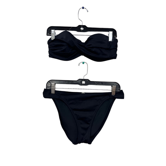 Victorias Secret Black Bandeau Bikini Set #466A