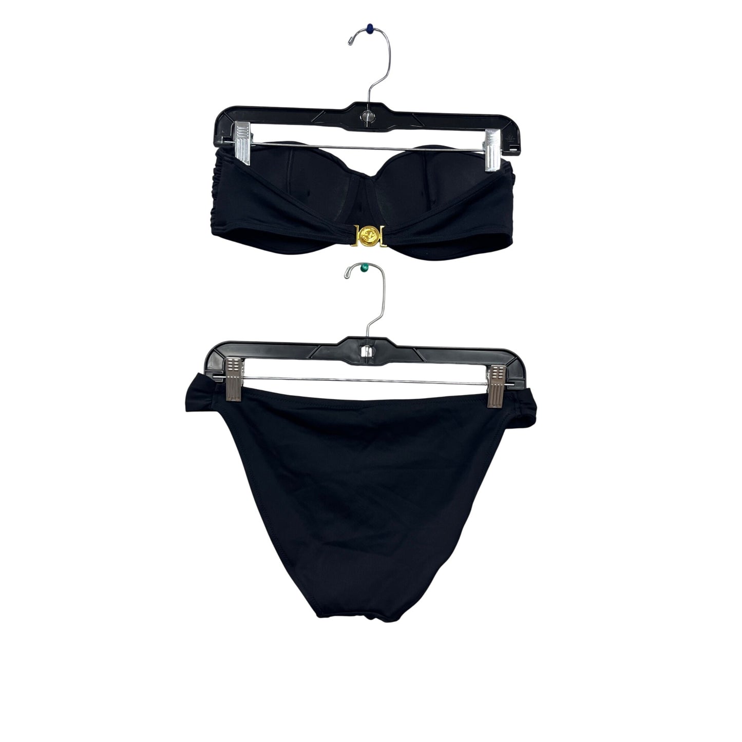 Victorias Secret Black Bandeau Bikini Set #466A