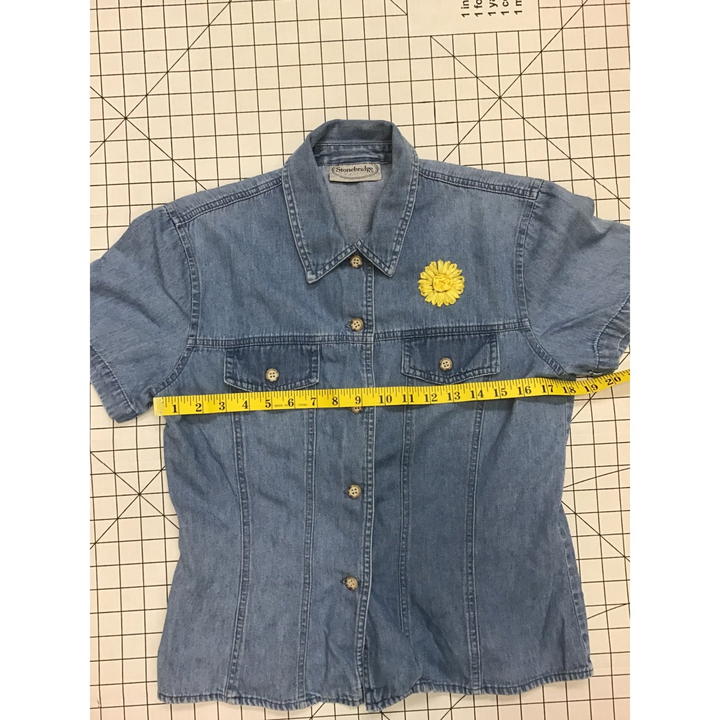 Women’s Hand Embroidered Denim Too