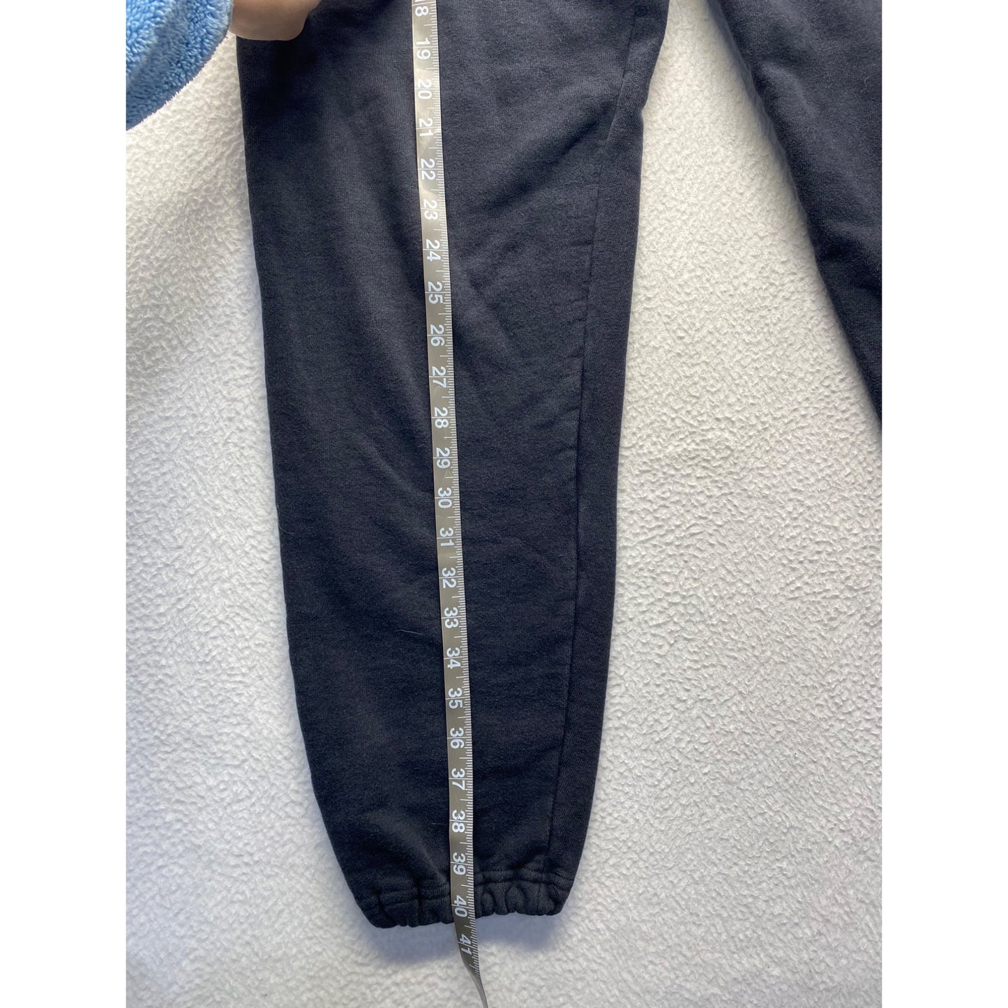 Champion Tall Mens Jogger Sweatpants Black Elastic Waist #7127